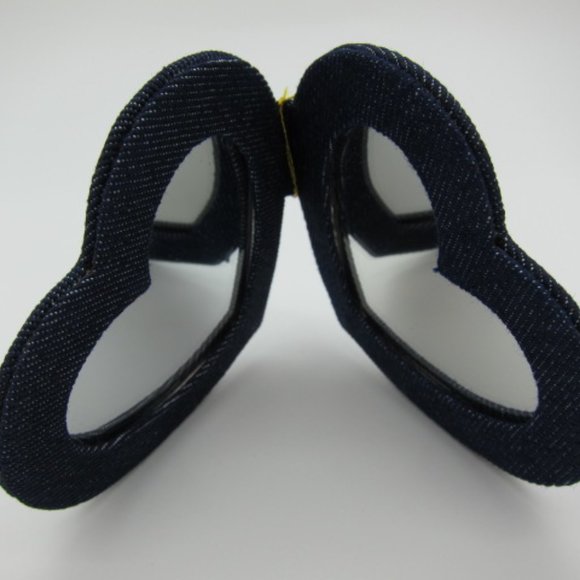 Women Handheld Mirror Purse Compact Portable Foldable 2x Magnification 2 Sided - Picture 6 of 7